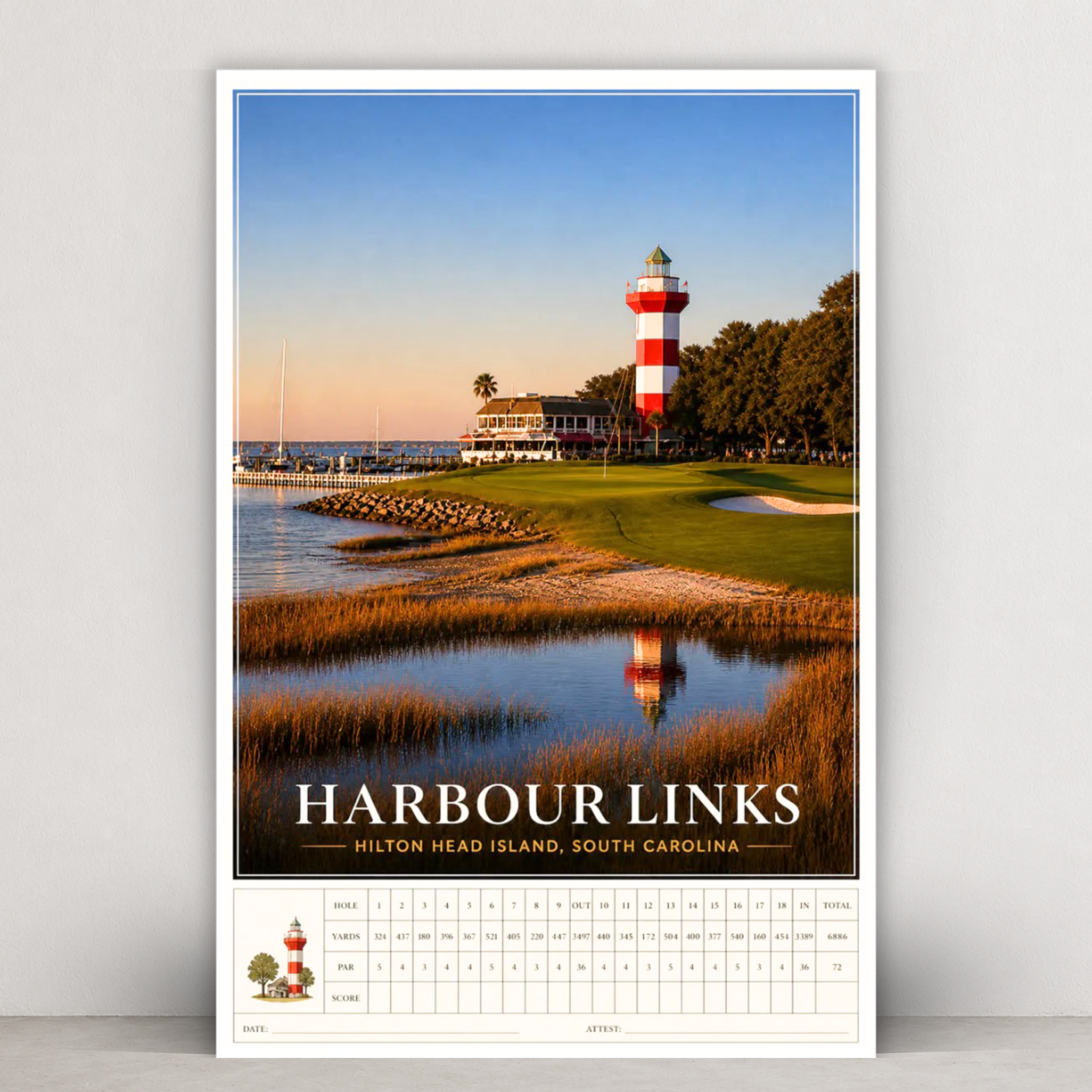 Harbour Links - Scorecard