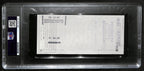 Johnny Unitas HOF Signed/Auto 1999 Bank Check Colts PSA/DNA GEM MT 10 192623