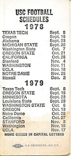 1977 USC Trojans vs. UCLA Football Game Ticket Stub 148600