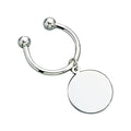 Disc Shaped Keychain