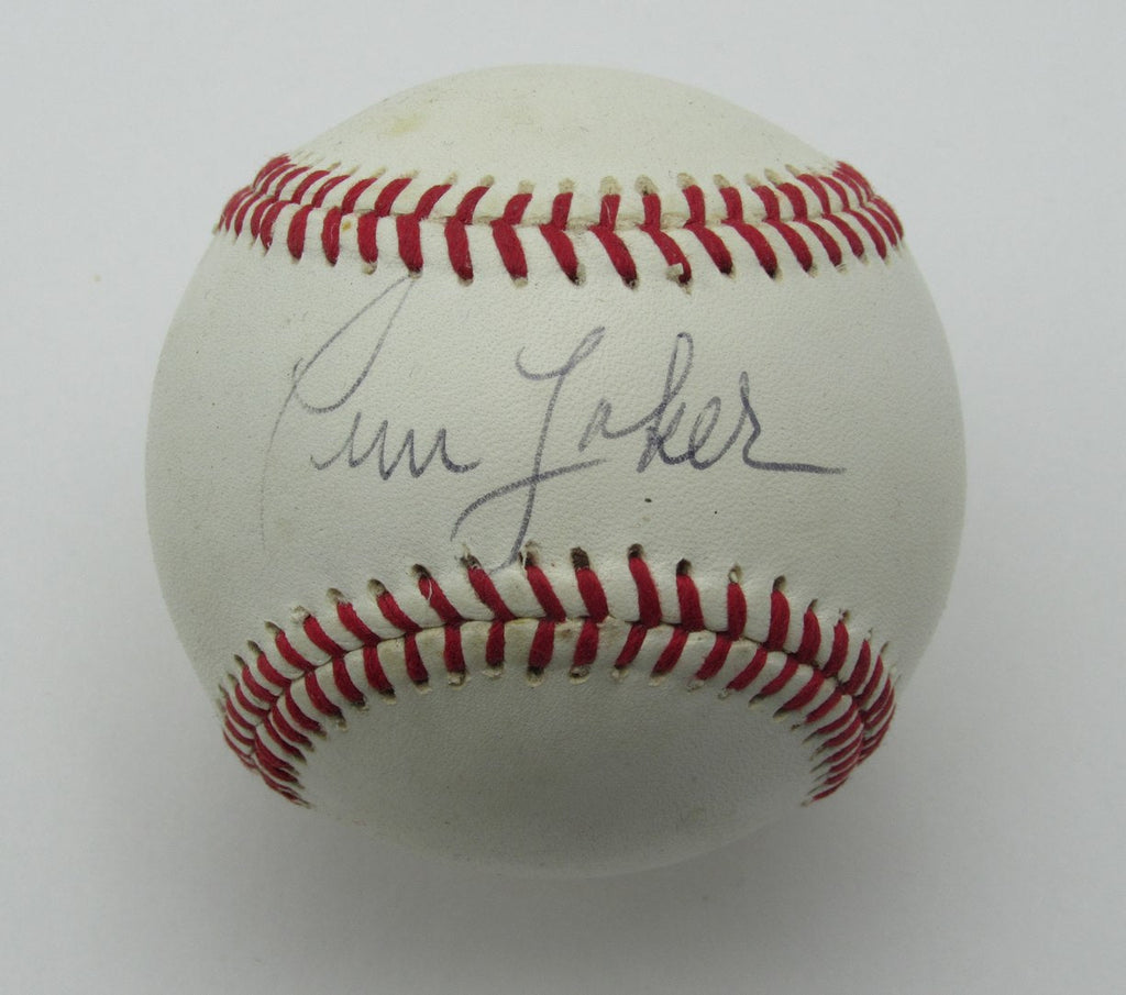 Tim Laker Montreal Expos Signed Official International League Baseball 170184