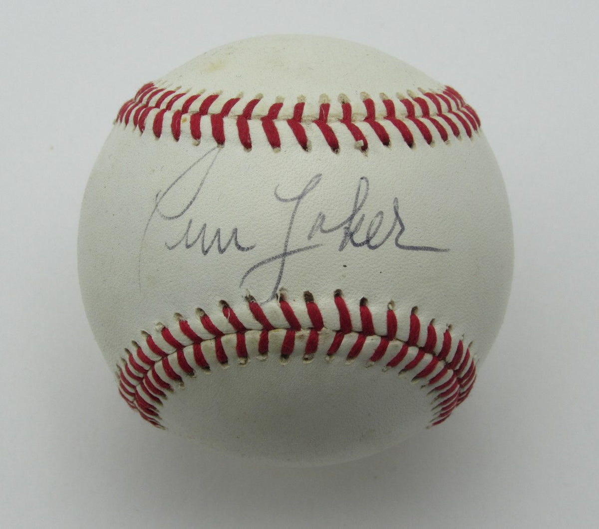 Tim Laker Montreal Expos Signed Official International League Baseball 170184