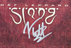 Joe Elliott Autographed CD Cover "Slang" Def Leppard JSA