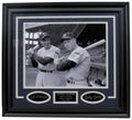 Mickey Mantle/ Joe DiMaggio "Yankee Legends" Unsigned Photo w/Laser Engraved Autographs