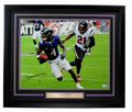 Zay Flowers Signed 16x20 Photo Baltimore Ravens Framed Beckett 186171