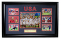USA Women's 2015 World Cup Soccer Unsigned Framed Collage