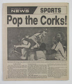 Philadelphia Phillies Win World Series - Oct. 22 1980 Philly Daily News Newspaper
