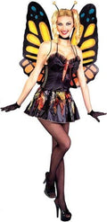 Women's Butterfly Fairy Bug Adult Costume Lace Up Corset M/L 8-12