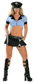8 Piece Police Officer Adult Costume Medium/Large