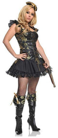 Underwraps Pirate Princess Adult Costume Size Small
