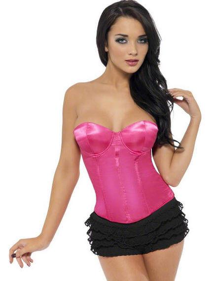 Fever Womens Pink Corset