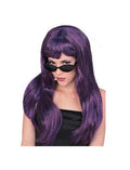 Purple & Black Glamour Wig NEW REDUCED