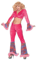 Pink Haze 70's Adult Costume Medium