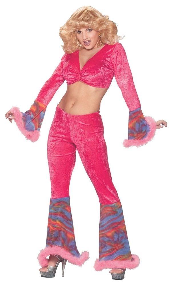 Pink Haze 70's Adult Costume Medium