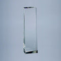Optic Crystal Obelisk, 7.75" Ht