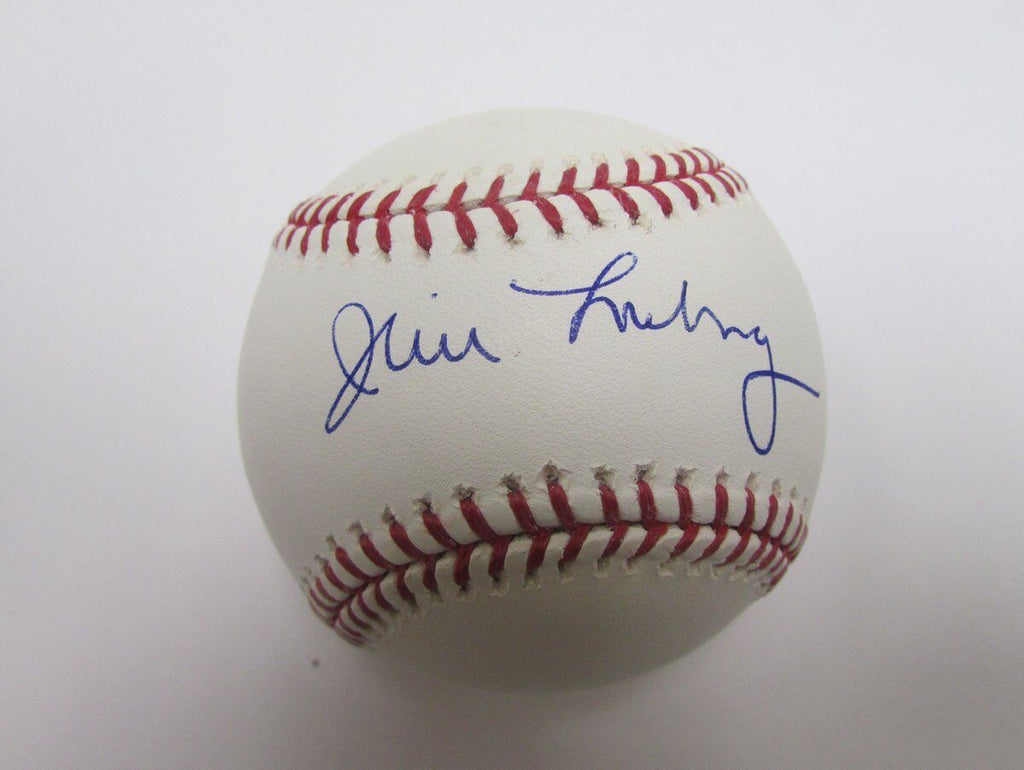 Jim Lonborg Red Sox 1967 Cy Young Signed OML Baseball JSA 138457