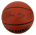 Patrick Ewing Autographed Spalding Basketball New York Knicks JSA 159603