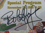 Bob Hope Signed 1968 Notre Dame vs. USC College Football Program JSA 160627