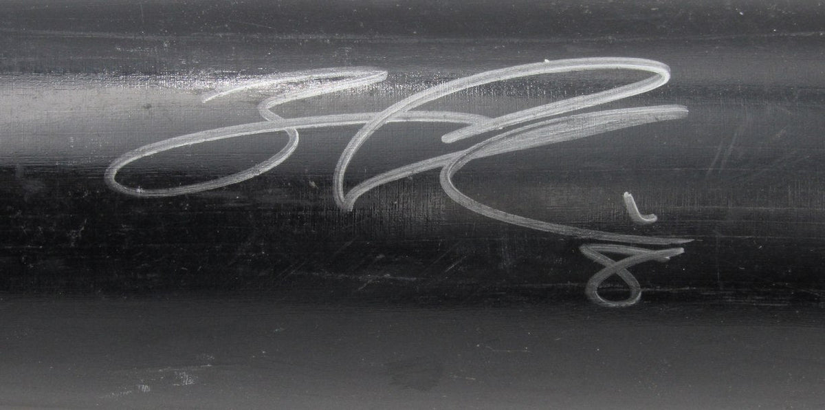 Zach Collier Autographed MAX Bat Game Used Cracked Baseball Bat Phillies