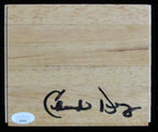 Chuck Daly Autographed 6x6 Floorboard Piece Detroit Pistons Coach JSA
