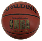 Walt Bellamy Knicks Signed Spalding NBA Basketball JSA 159601