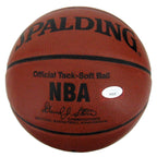 Walt Bellamy Knicks Signed Spalding NBA Basketball JSA 159601