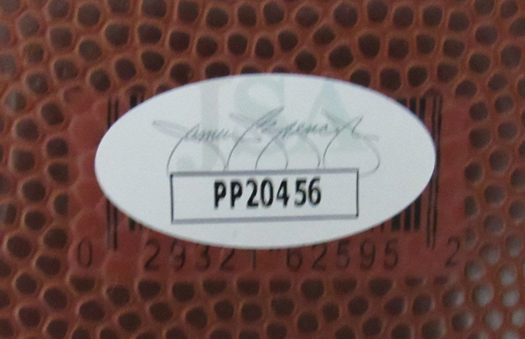 Walt Bellamy Knicks Signed Spalding NBA Basketball JSA 159601