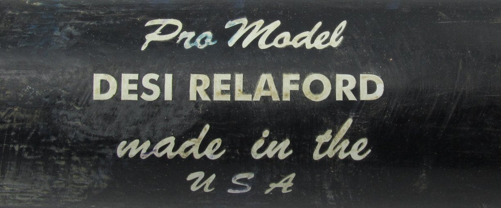 Desi Relaford Unsigned Carolina  Clubs Game Used Broken Baseball Bat Phillies