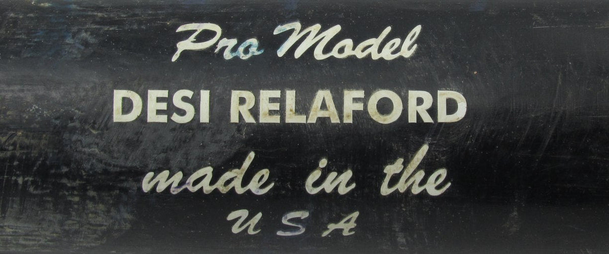 Desi Relaford Unsigned Carolina  Clubs Game Used Broken Baseball Bat Phillies