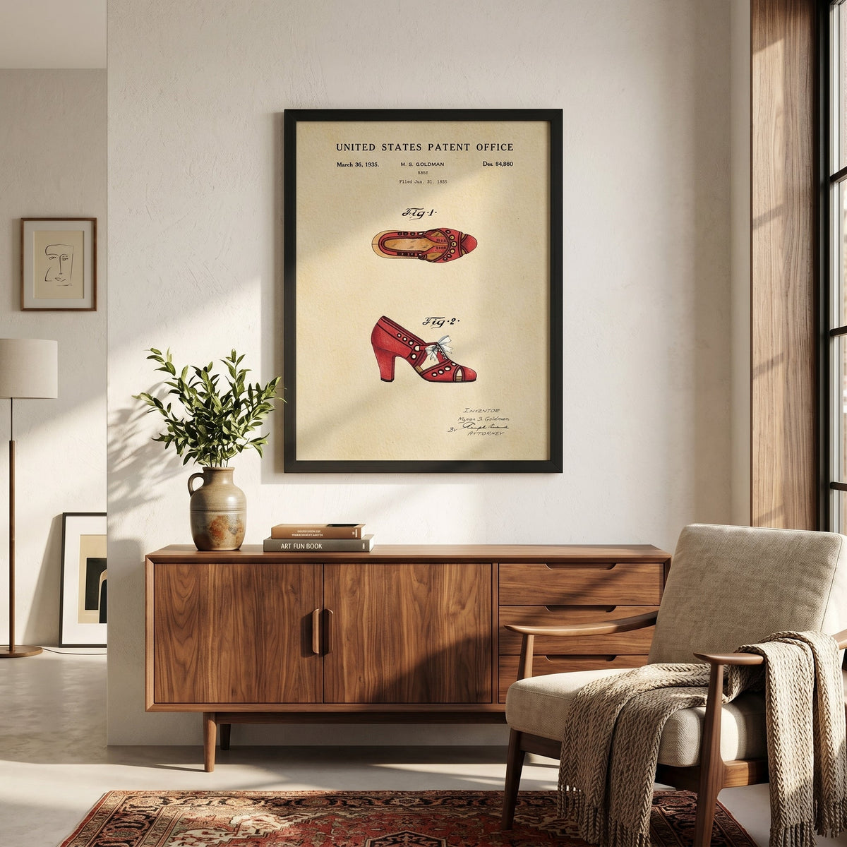 Myron Goldman Shoe (1935)