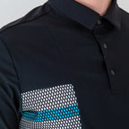 Honeycomb Through T-Shirt // Black