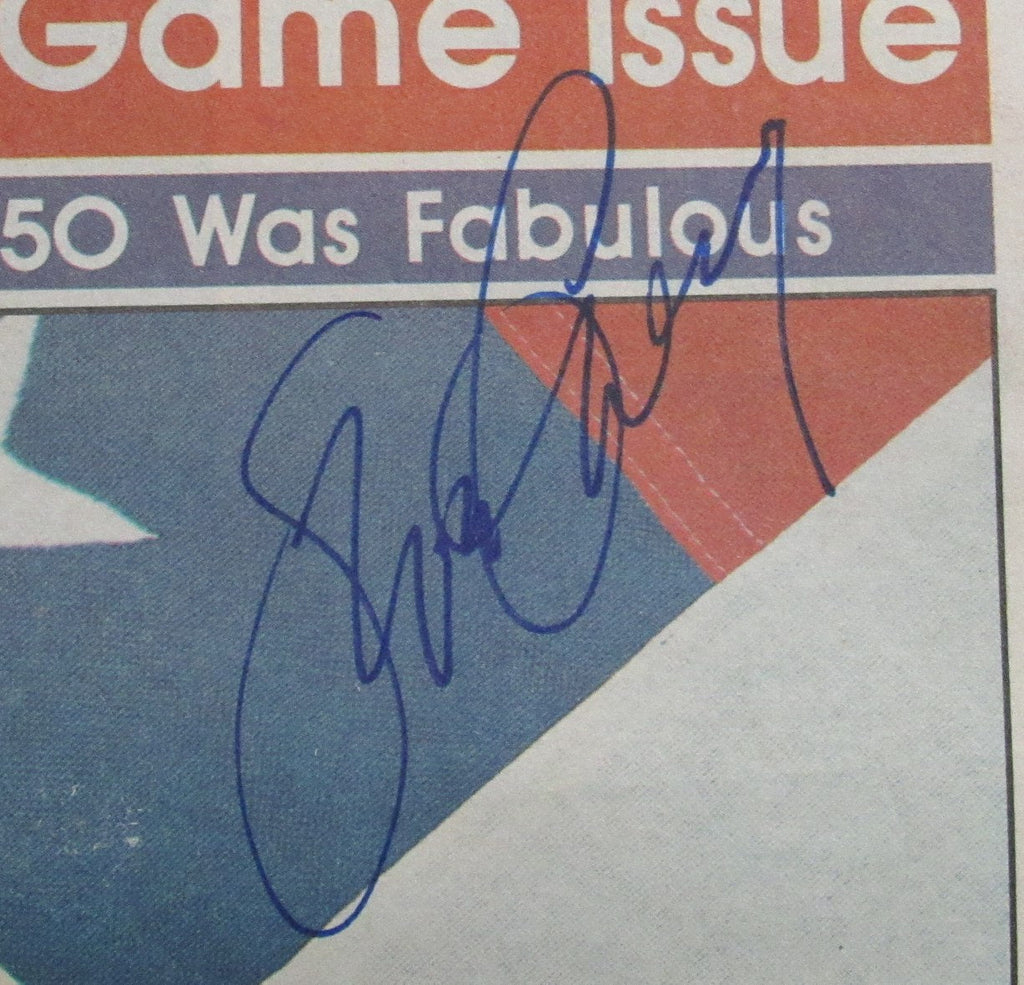 Steve Garvey Autographed 1980 Sporting News Full Newspaper Dodgers JSA 182582