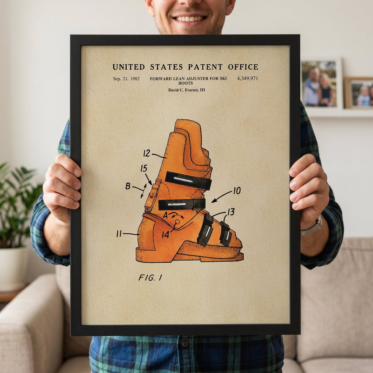 Orange Ski Boots (1982)