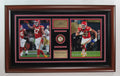 Travis Kelce Kansas City Chiefs Collage w/Laser Engraved Autograph Framed 188523
