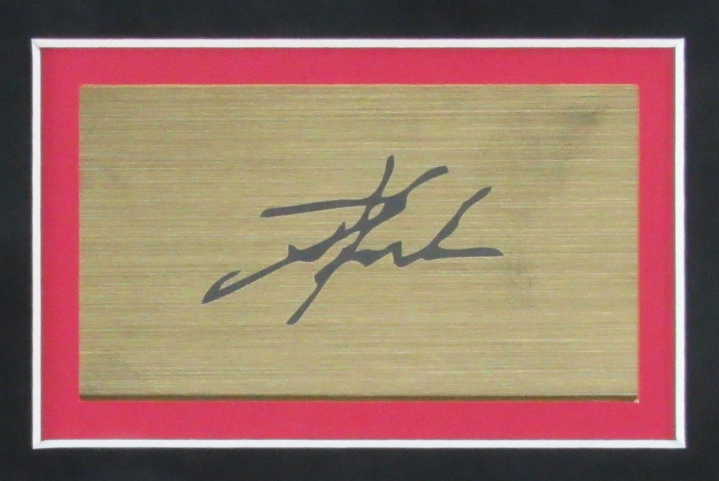 Travis Kelce Kansas City Chiefs Collage w/Laser Engraved Autograph Framed 188523