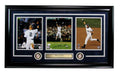 Derek Jeter HOF Autographed 8x10 Photo Collage Yankees Framed 188707