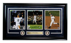 Derek Jeter HOF Autographed 8x10 Photo Collage Yankees Framed 188707