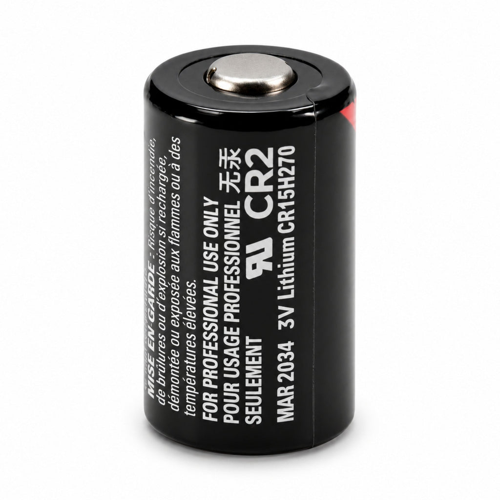 CR2 3V Lithium Battery – Replacement for 1CR2, DLCR2, EL1CR2, KCR2