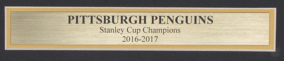 Pittsburgh Penguins 2017 Stanley Cup Champions 18x22 Framed Unsigned