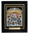 Pittsburgh Penguins 2017 Stanley Cup Champions 18x22 Framed Unsigned