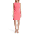 Women's Pink Milly Sherry Ruched Sheath Dress