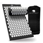 BON Acupressure Mat & Pillow - Black