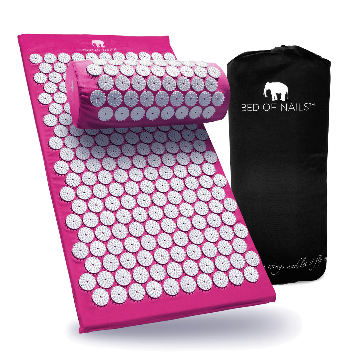 BON Acupressure Mat & Pillow - Pink