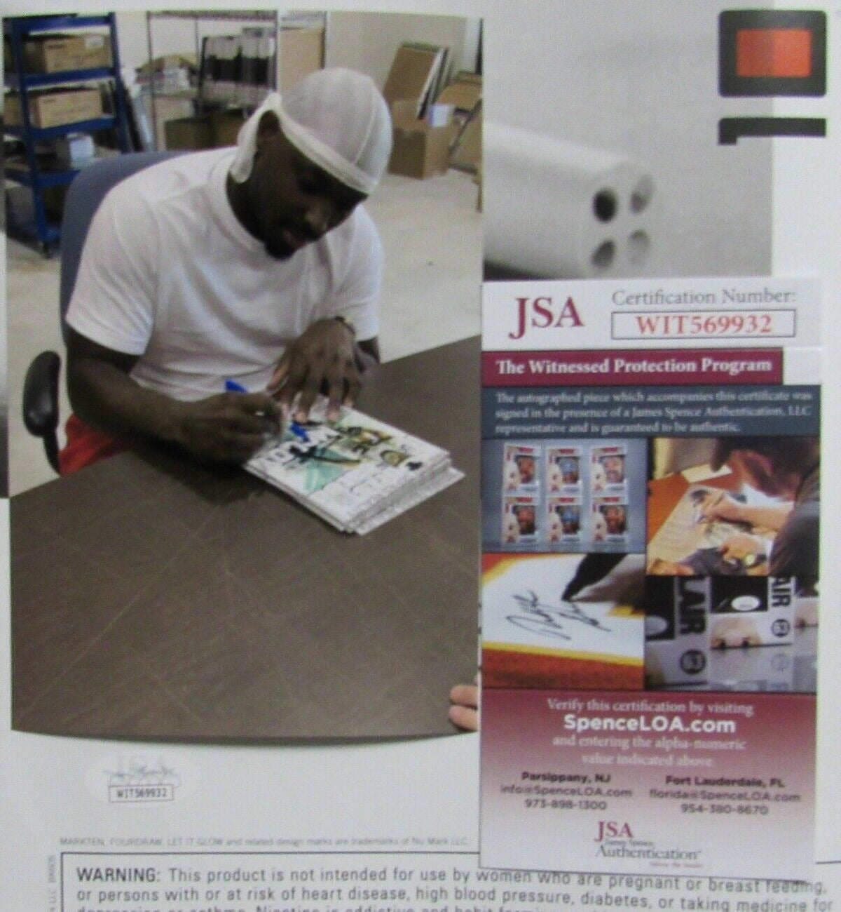 LeSean McCoy Eagles Signed/Auto 2014 Sports Illustrated NO LABEL JSA 159826