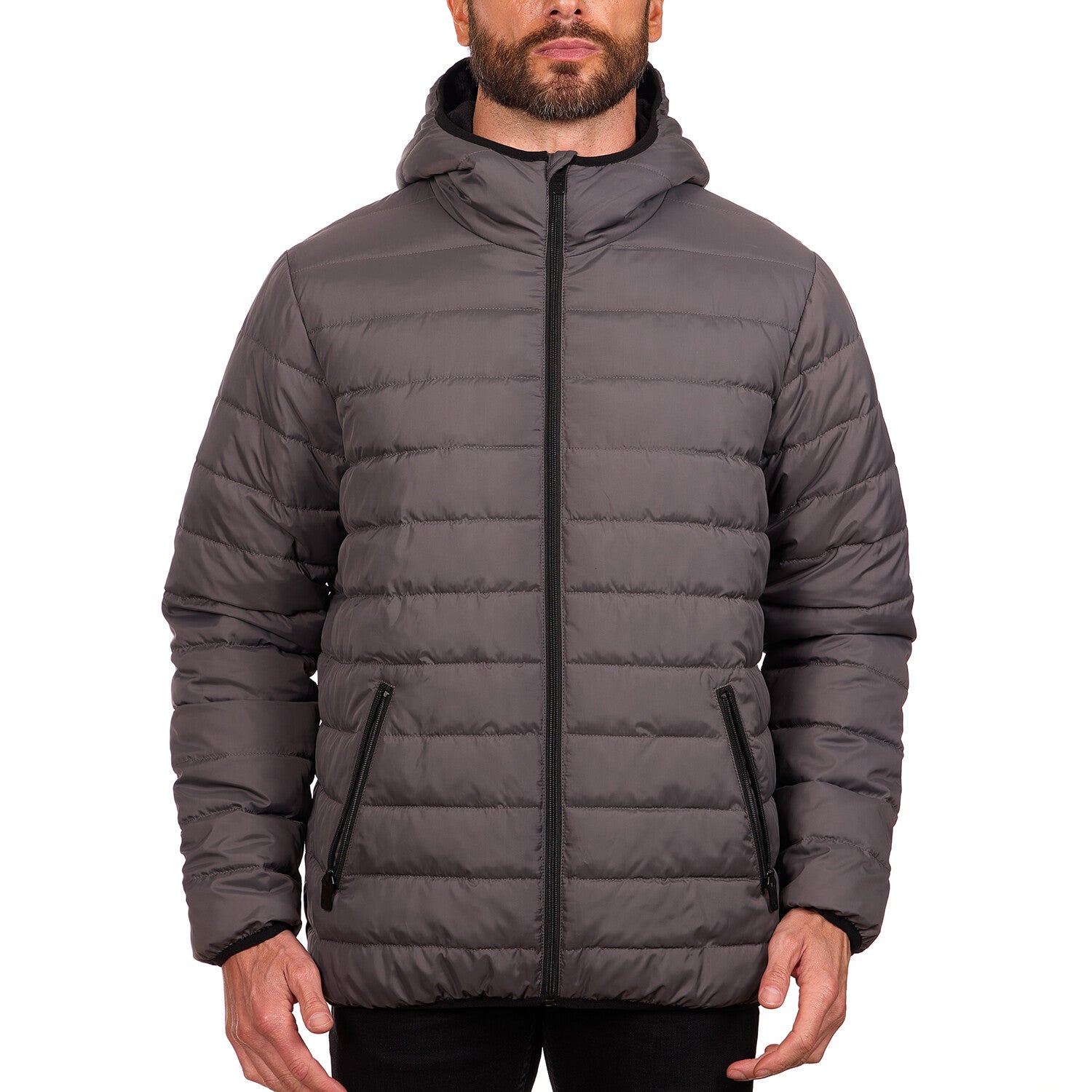 Faux Packable Jacket // Magnet