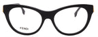 FENDI OPTICAL FE50101I-001-53-17-140 Non-Polarized