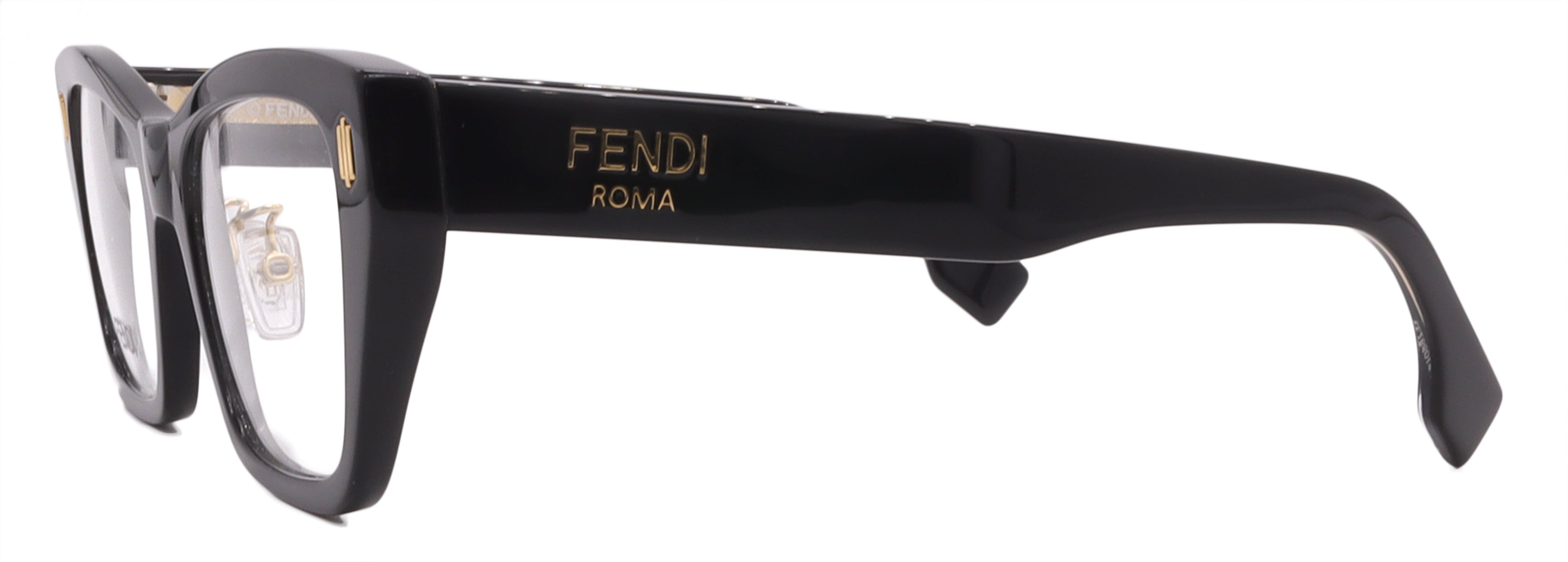 FENDI OPTICAL FE50118F-001-52-20-145 Non-Polarized