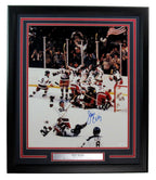 Jim Craig USA Hockey Team Signed/Autographed 16x20 Photo Framed JSA 189440