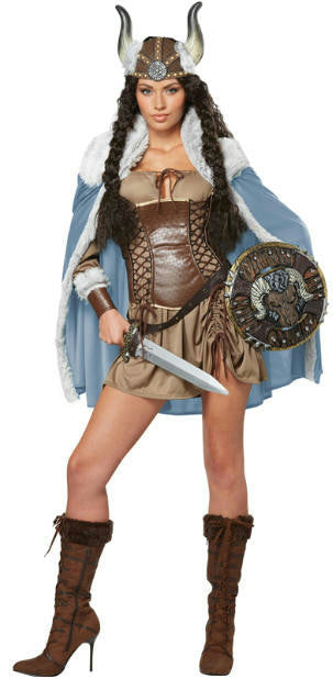 Viking Vixen Adult Costume Medium 8-10