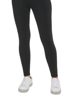 Calvin Klein Women's Full Length Pintuck Seam Leggings Black Size X-Small